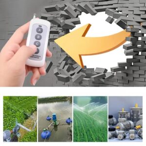 4-channel wireless RF transmitter duplicates various remotes to a range of 500m with simple setup