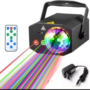 Home Party Lights Laser Light Disco Ball Lights Red Green Blue Projection Lights DJ Stage Effect Wedding Christmas Party Lamp