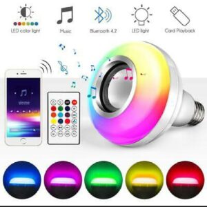 Bluetooth Music Bulb remote control with speaker
