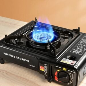 Camping stove valve Set Without cylinder Burner Portable Gas Stove camping portable gas oven camping hiking accessories NOTE random color will be delivered