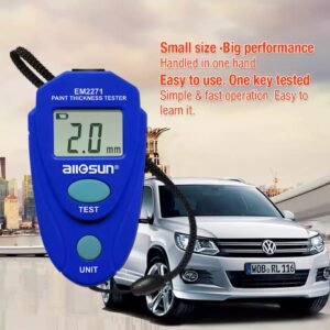 EM2271 Thickness Gauge Coating Paint Film Meter Automotive Paint Surface Dete-ctor Car Paint Thickness Gauge
