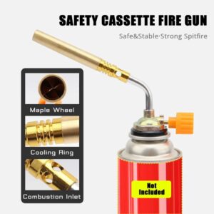 Gas Lighter Kitchen Blow Torch Cooks Blow Lighter Stainless Steel Blow Torch, Baking, BBQ