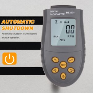 HS2234 Tachometer Non Contact Digital Display Speedometer Digital Tachometer