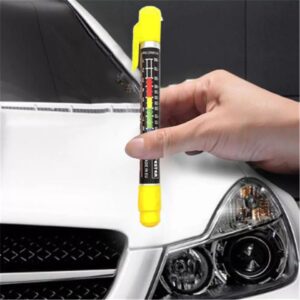 Auto Lak Car Paint Tester Pen Paint Thickness Meter Gauge Car Paint Accident Crash Checker Car Body Damage Detector with Magnetic Tip