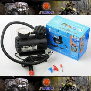 Mini Air Compressor Car Auto Portable Pump DC 12V Black