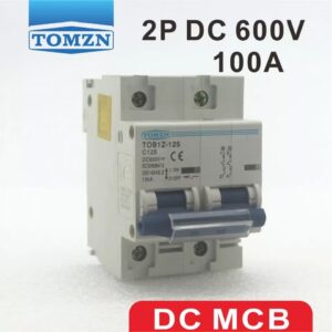 TOMZN DC CIRCUIT BREAKER 100A AND 125A 600V DC