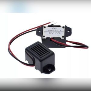 12V 24V 75dB Siren Beeper Buzzer Sound Warning Alarm Adapter Cable Slim Invisible Car Truck Vehicle Reversing Reminders