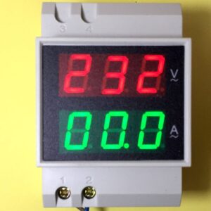 220v Controller of consumption - Volt meter ampere meter