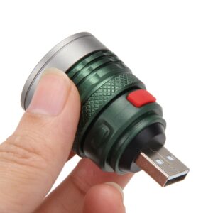 USB LED Light Aluminum Alloy Mini Fill Light: Portable Strong Light Flashlight for Long-Range Illumination