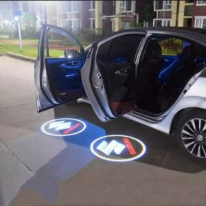 Pack of 2 (FOR 2 DOORS) - Car Door Logo Projection Light - Suzuki
