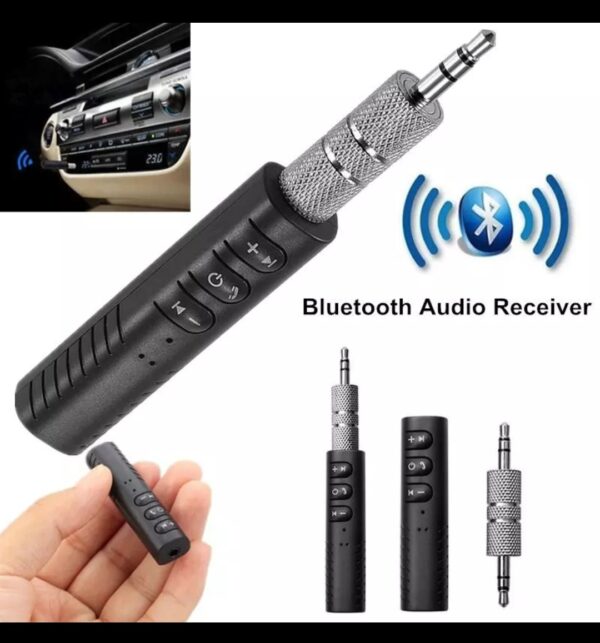 Bluetooth Audio Wireless Transmitter Adapter AUX 3.5mm Bluetooth Receiver Stereo Audio Music Bluetooth Receiver Adapter for Headphones Speaker Car