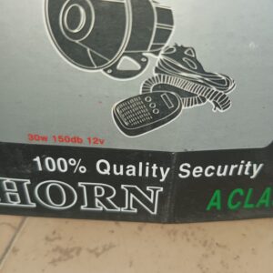 Mic horn hooter zonex with 6 button siren horn three more sound