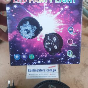 6 LED disco party light 220v RGB Strobe flicker light