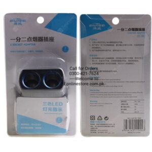 2 Way Car Cigarette Lighter Socket Splitter 12v