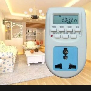 EU Plug Digital Timer Energy Saving Programmable Electronic Timer Socket Switch Household Appliances For Home Devices Smart Timing Socket