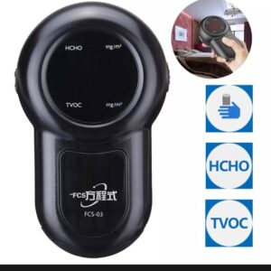 Air quality meter HCHO TVOC black smog