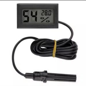 Digital Humidity LCD [Aquarium Thermometer] Probe for Fridge, Freezer - Accurate Temperature Monitoring -50~110 Degree