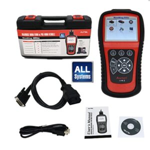Autel MD802 Maxidiag Elite OBD2 Code Reader/Scanner for Engine Transmission ABS SRS EPB Oil Service Reset