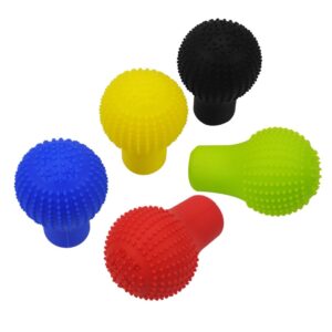 Colorful Popular Universal Interior Decoration Gear Shift Collars Silicone Head Shift Knob Cover Case Handbra for Car