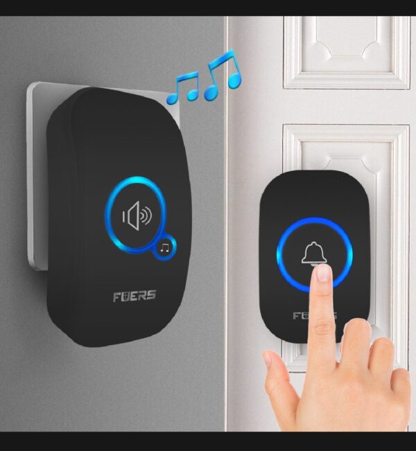 Wireless Doorbell Home Welcome Smart Doorbell 150M Long Wireless Distance Chimes