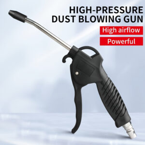 High Pressure Dust Blowing Gun Pneumatic Hardware Tool Dust Removal Gun Blowing Air Service Gun Air Pump Extended Nozzles